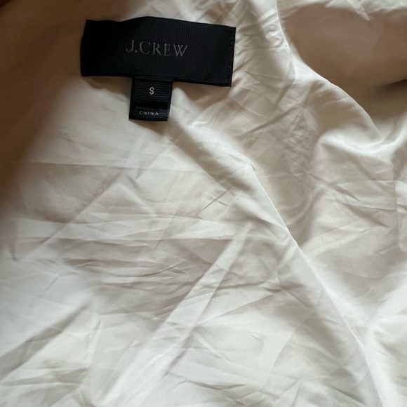 JCREW Cream Down Vest Size Small - Picture 4 of 5